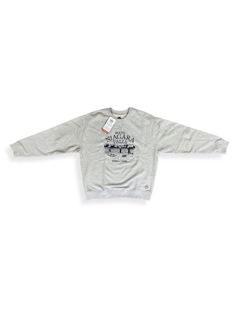 NWT Local Roots Niagara Falls Exclusive Crew Athletic Grey Mix 3